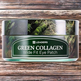 Leaders Eye Patch Eye Area Care Dark Circle Green Collagen Wide Fit Eye Patch 1 pc. 60 pieces / 리더스 아이 패치 눈가 관리 다크서클 그린 콜라겐 와이드 핏 아이패치 1개 60개입
