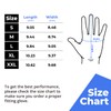 100% Waterproof Work Gloves for Men and Women, 3 Pairs,