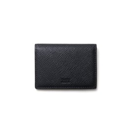 Takeokikuchi Men's Bi-fold Wallet, Panama Accessories, Black, Black
