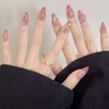 YXRXKJ Nail Tips, Medium, 24 Pieces, Nail Tips, Short, Popular,