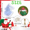 Rifanda Christmas Grinch Car Freshie Silicone Mold, Aroma Beads for