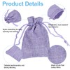 sourcing map 20 Pcs Burlap Bags with Drawstring, 2.8 x