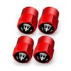 Hisport Fit Maserati Stem Cap 4pcs Universal Car Tire Valve
