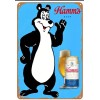 Hamm's HAMMS BEER BEAR WAVE 8"X12" TIN METAL SIGN DISTRESSED LOOK RETRO COOL