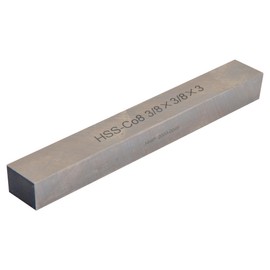 HHIP 2000-0045 3/8 x 3 Inch 8% Cobalt Square Tool Bit, 1 Count (Pack of 1)