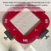 Corner Radius Template 4 in 1 Round for Positioning Bit