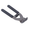 Leather Silent Pliers Diamond Awl Black Handle 4mm 4 Teeth