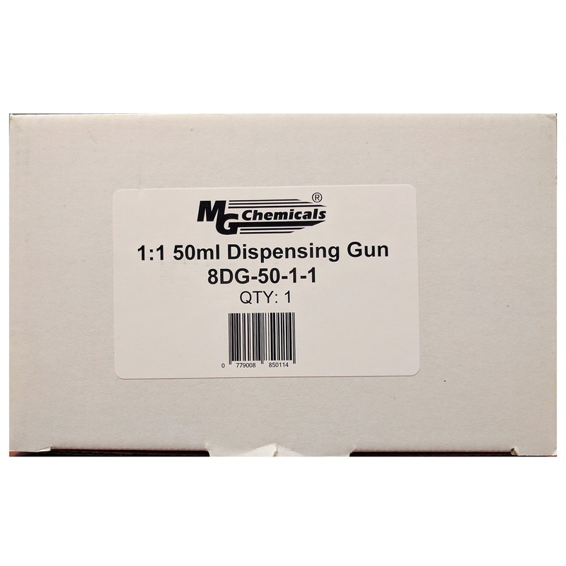 MG Chemicals Dispensing Gun for 50 mL 1:1 epoxy Cartridge