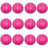 A Liittle Tree -12 PCs Round Paper Lanterns Wedding Party