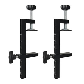 F Clamps Set,2-Pack 5.5" Clamp/Spreader, Quick-Change F Clamp,Bar Clamps with Max Open 5.6-inch,Wood Clamps for Woodworking Metal Working