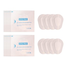 60pcs Adhesive Eye Patches for Adults/Kids,White Color Non-Woven Breathable Adhesive Bandages Wound Dressings for Adults/Kids