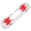 QUARKZMAN Washing Line Spreader Plastic Aluminum Outer Washing Line Separator