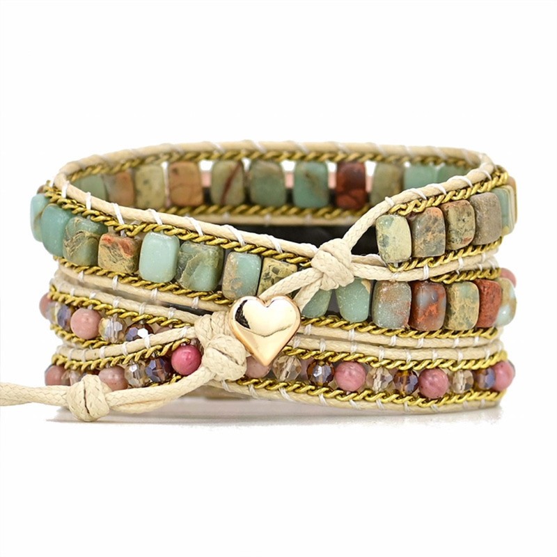 Boho Beads Watch Band Charm Bracelets Beaded Watch Bracelet Band