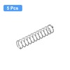 sourcing map Compression Spring, 5Pcs 304 Stainless Steel, 8mm OD,