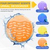 16 PACK Urinal Deodorizer Screen with 100 Gloves-3D Wave Anti-Splash