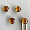 WIN CHAMP Solid Brass Rhinestone Wall Hooks, Coat Backpack Purse