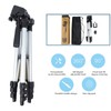Camera Tripod with Mobile Phone Holder Portable Extendable Travel Camera