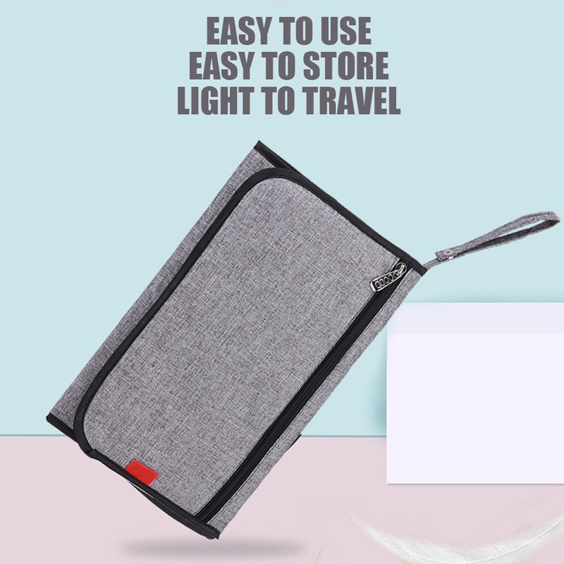Baby Diaper Changing Pad Portable Multifunctional Travel Changing Mat Station