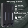 4 Pcs Shampoo Conditioner Dispenser, 3 Chamber 3x420ml Shower Soap