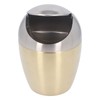 Desktop Small Trash Can Multipurpose 304 Stainless Steel Mini Trash