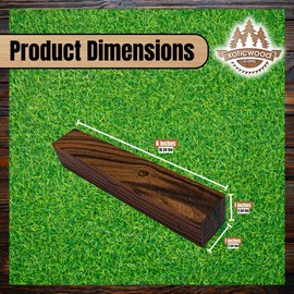 IECAP LLC Desert Ironwood Pen Blanks Pack of 10 – Exotic Wood Pen Blanks for Turning- Woodworking and Woodturning – Pen Turning Supplies DIY Pen Crafts (6 x 1 x 1 Inches)