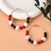 Baseball Hoop Earrings for Women Girls Friend Gifts for Women