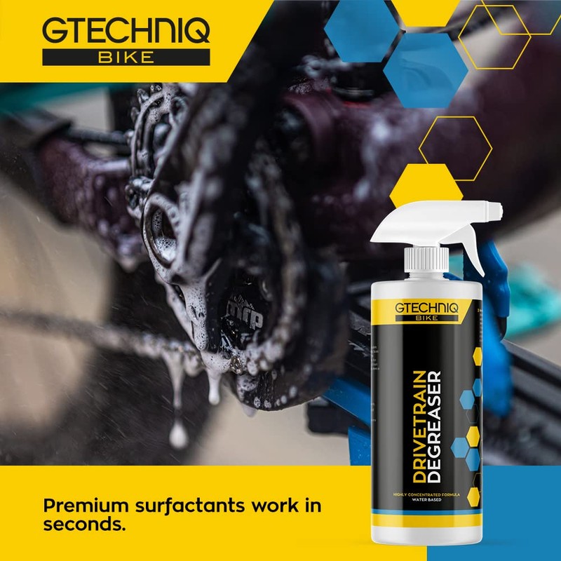 Gtechniq Bike Drivetrain Degreaser, 17 fl oz | Fast Acting