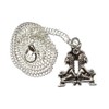Miniblings Gemini Star Necklace 45 cm Zodiac Horoscope