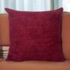 Seechoo Corduroy Cushion Covers, Set of 2, 45 x 45