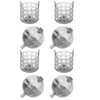 FECAMOS Fishing Feeder, Exquisite Fishing Bait Cage Fast Sinking PE