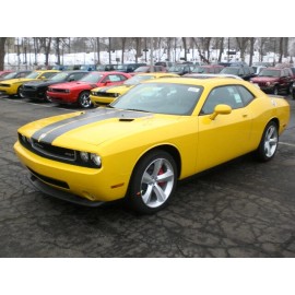 BASF Touch Up Paint for Dodge Challenger with paint code PYB, Detonator Yellow.