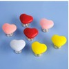 UtySty 4 Pack Toilet Push Button Pusher Heart Shape Adhesive