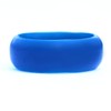 SayitBands.com Mens Blue Silicone Ring Size 10