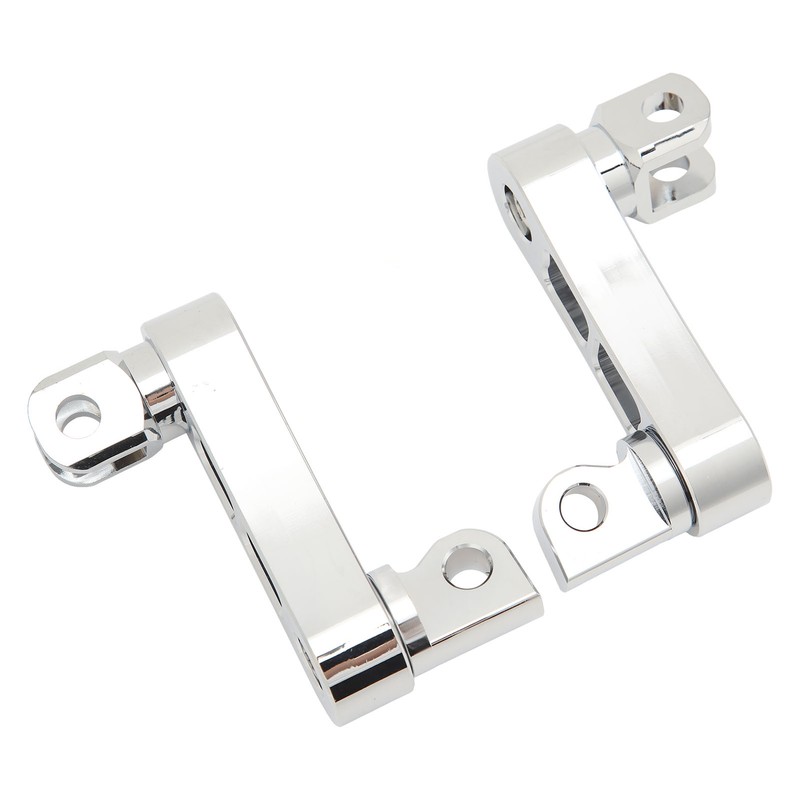 Motorcycle Foot Peg Highway Bracket 360° Adjustable Rugged Foot Peg