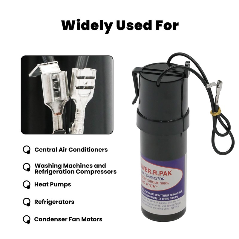 FRIOCASA SPP6 Hard Start Kit for Air Conditioner, Replacement 115V