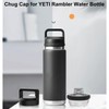 Bottle Chug Cap for YETI Rambler, Top Replacement Lid Fits