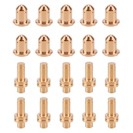 Vaphy 10pcs 196925 Electrode 10pcs 196926 Nozzle Tip Fit for Miller ICE-12C Plasma Cutting Torch Consumables