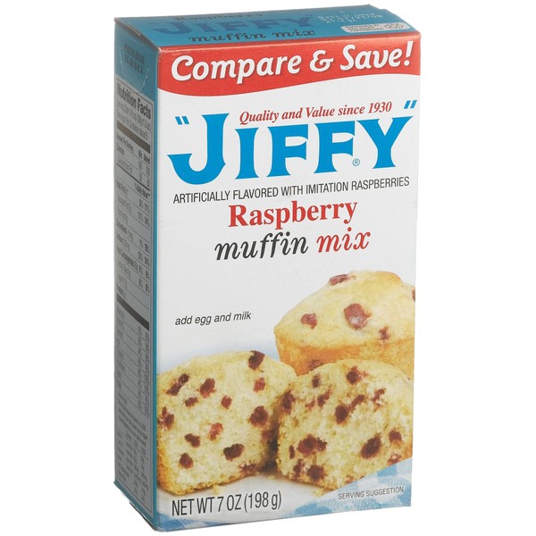 Jiffy Raspberry Muffin Mix 7 oz
