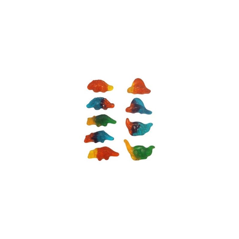 Vidal Gummi Dinosaurs Gummy Candy, 2.2 Pounds