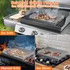 Barbqtime Griddle for Gas Grill, Universal Fry Griddle Flat Top