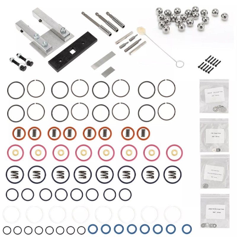 Gearzaar For 7.3L PowerStroke Injector Rebuild Kit w/vice clamp &