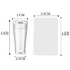 Double Sided Nail Art Stamper Clear Silicone Nail Stamper Jelly