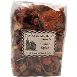 Old Candle Barn Orange Spice 4 Cup Bag - Perfect Home Decoration or Bowl Filler - Beautiful Orange Spice Scent