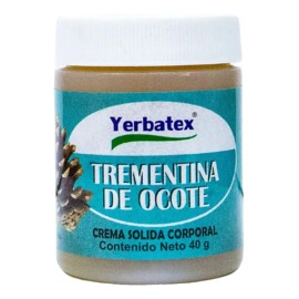 Pomada De Trementina De Ocote Crema Sólida Corporal 40g Mentol