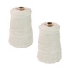 HIC Kitchen Chef-Grade Cooking Twine, 16-Ply Natural Cotton, 1-Pound Cone