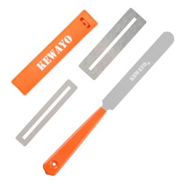KEWAYO Fret File for Guitar, Guitar Nut Files, Stainless Steel Guitar Fret Files, Levelling Tool, Guitar Luthier Tool Set, Saddle Files Guitar