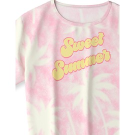 CALIDA Kids Children's Short Pyjamas, Made from 100% Soft Organic Cotton, Natural Temperature Regulation, Easy Care, Sweet Lilac