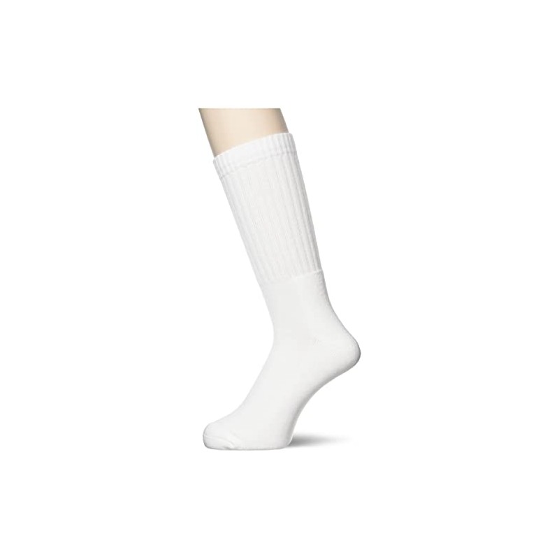 United Athletic Crew Socks T-Shirt, White