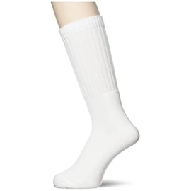 United Athletic Crew Socks T-Shirt, White