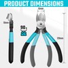 DURATECH 129 mm Wire Cutters | Ultra Sharp Spring Loaded